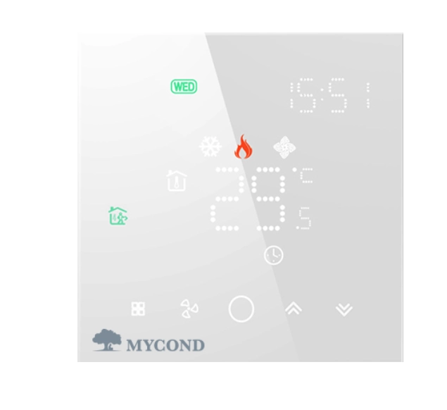 Термостат за вентилаторен конвектор MyCond Block контролен дисплей