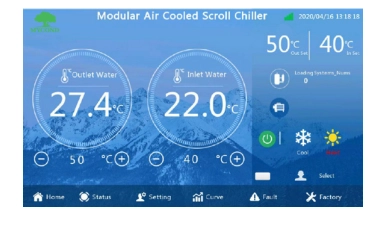 Контролен панел MyCond Inverter MCU-YHI