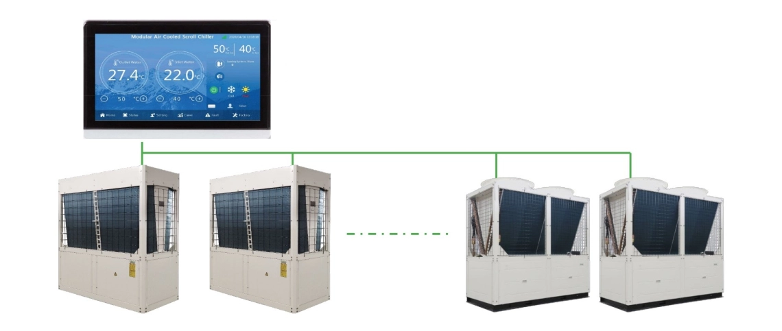 Термопомпи MyCond Inverter MCU-YHI със сензорно управление