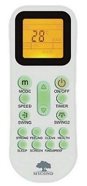 MyCond MCFK-T2 Таванен касетъчен вентилаторен конвектор за ефективно разпределение на въздуха.