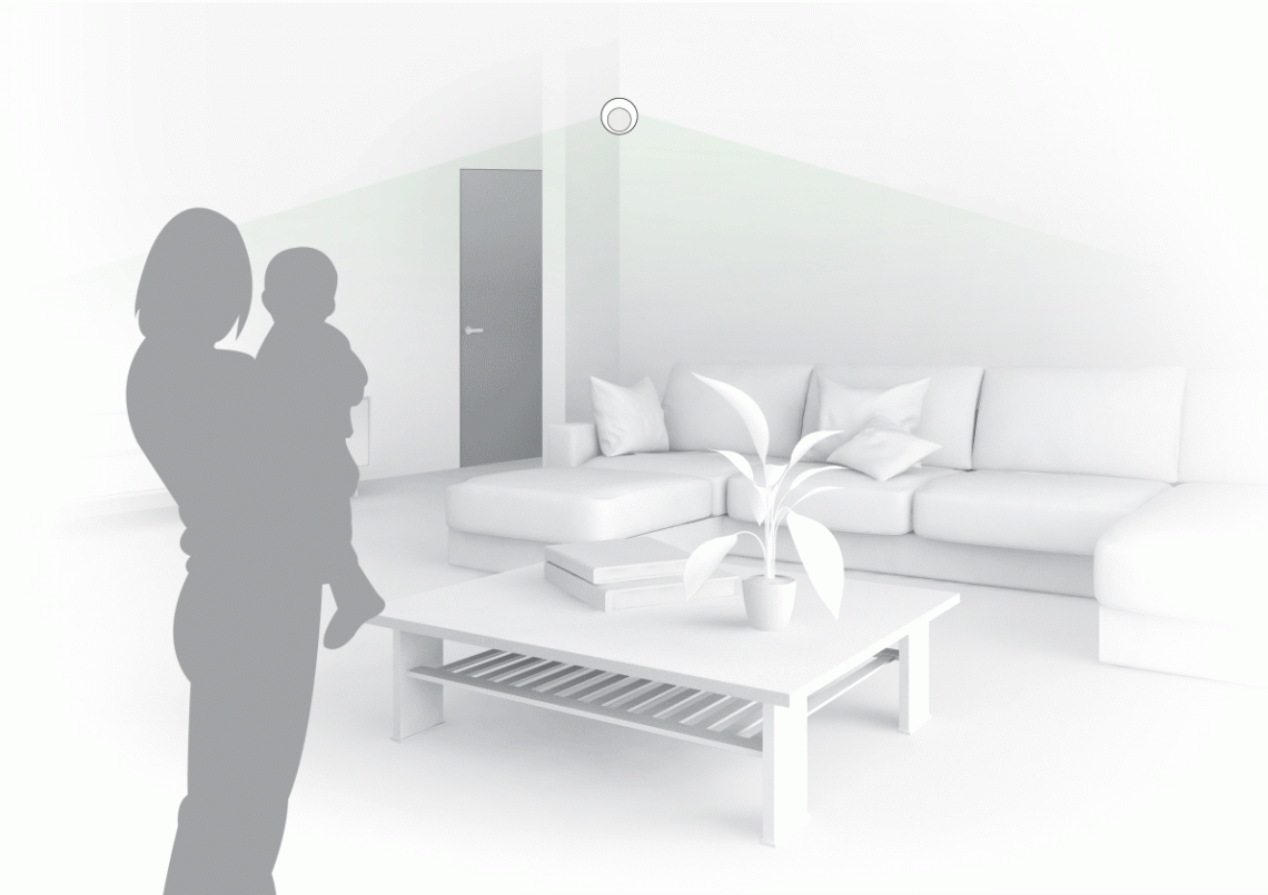 MyCond Smart Zigbee PIR сензор за движение за автоматизирани домашни системи.