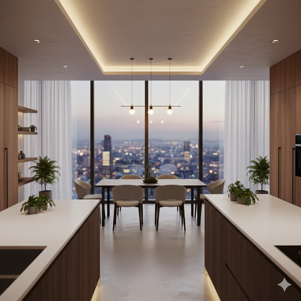 Дизайнерски фенкойл за апартамент ултратих Mycond Silver Glass