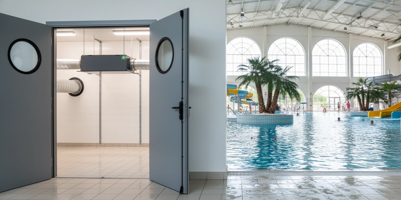 Канални изсушител за басейни защита на оборудването от корозия Mycond MSHAC