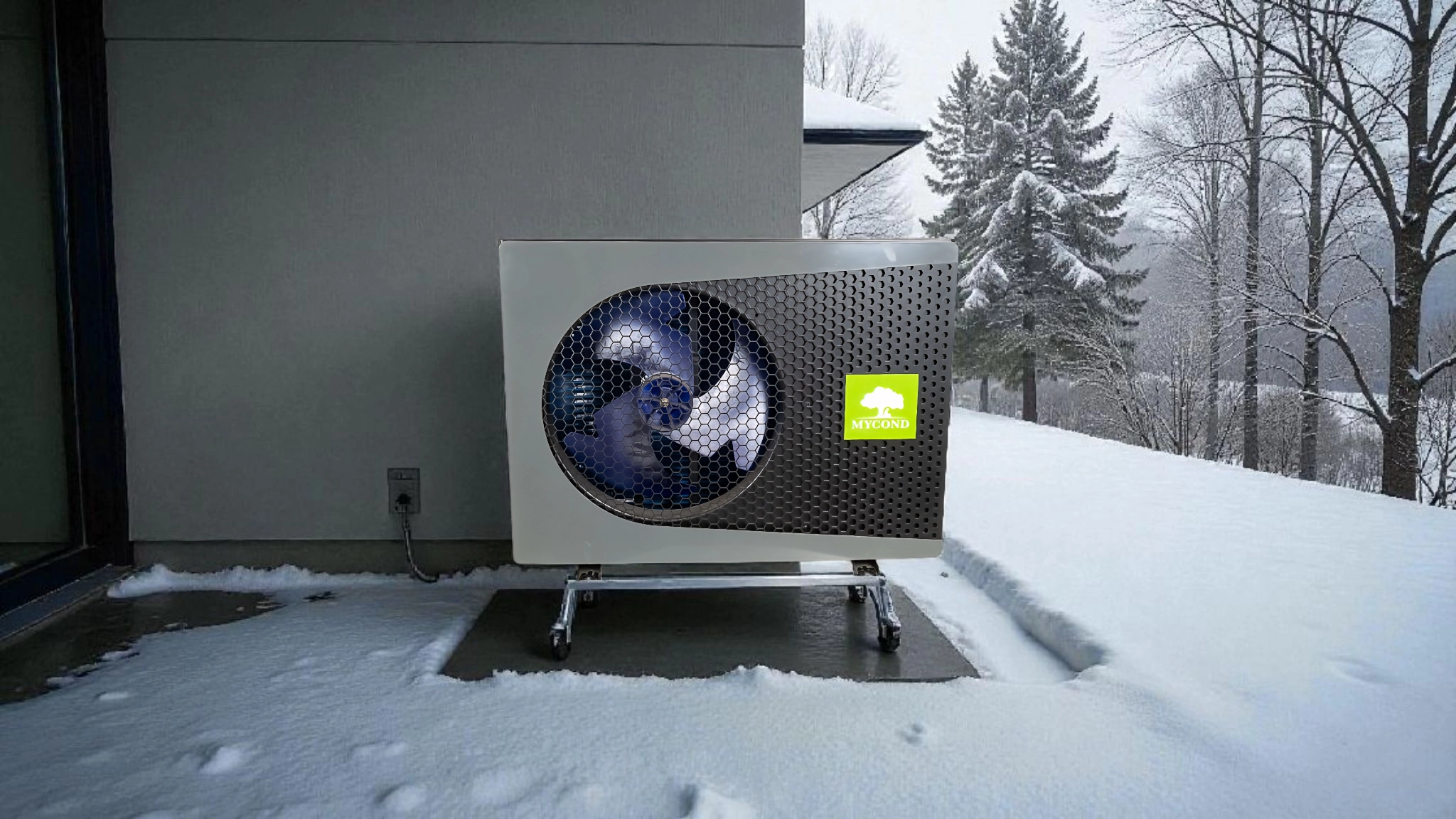 Термопомпа за система с вентилаторни конвектори Mycond BeeThermic