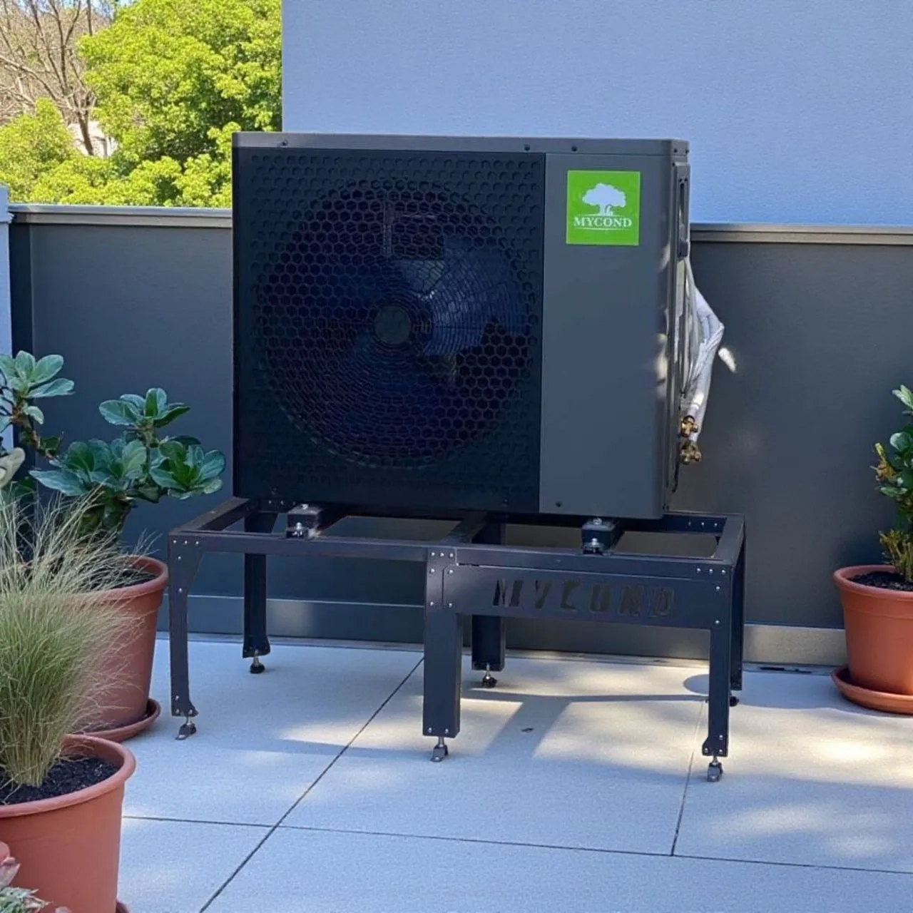 Семейна къща с термопомпи Mycond Split от серията BeeHeat