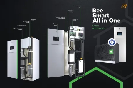 7 предимства на серията термопомпи BeeSmart All-in-One