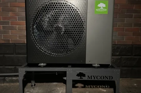 Селска вила с термопомпи Mycond Split BeeHeat MHS-U12BH