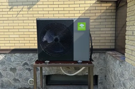 Вила, оборудвана с термопомпи Mycond Split от серията BeeHeat