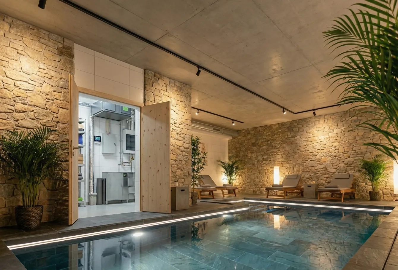 Обезвлажнител или вентилация за басейн: сравнение на всички варианти